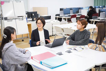 教員による個別サポート