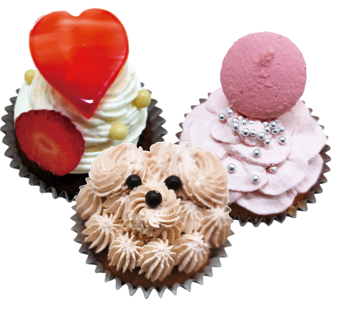 西洋菓子倶楽部の「仁短オーキャン限定カップケーキ」