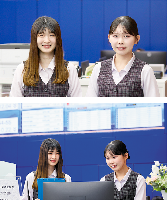 金融事務 A・Sさん M・Sさん